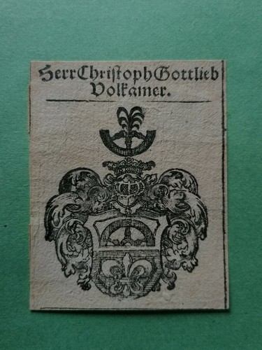 Exlibris christoph gottlieb - exlibris,